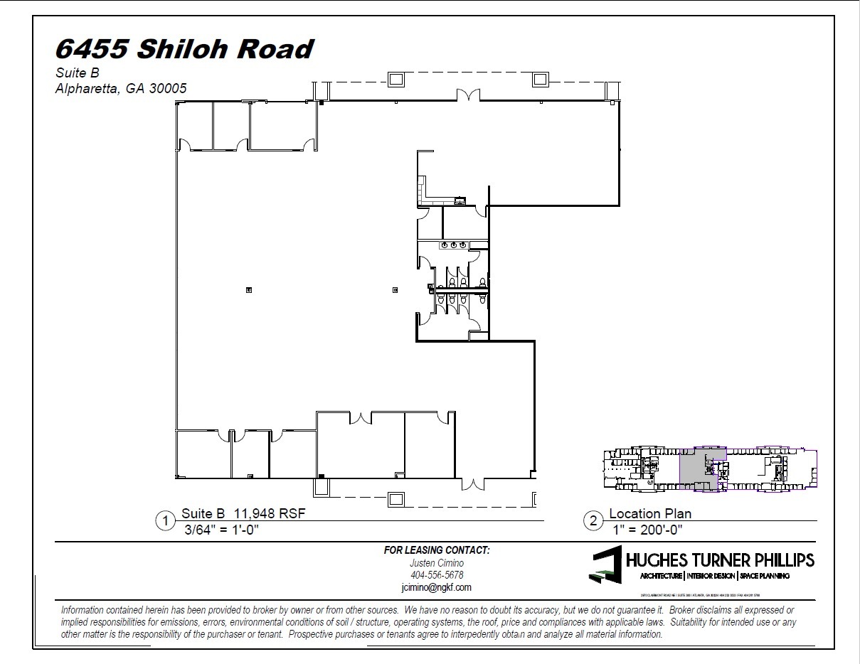 6455 Shiloh Rd, Alpharetta, GA à louer Plan d  tage- Image 1 de 2