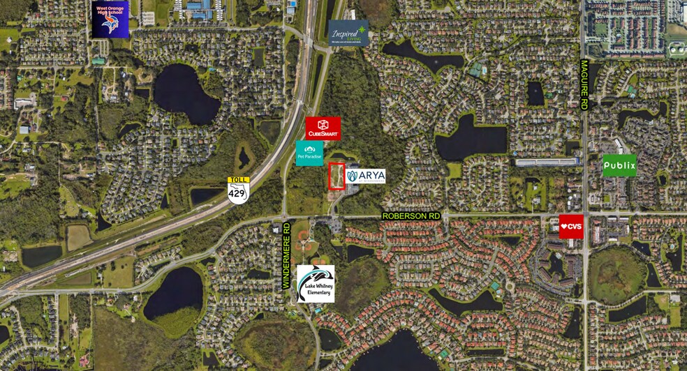 934 Roberson Rd, Ocoee, FL à vendre - Photo du bâtiment - Image 2 de 4