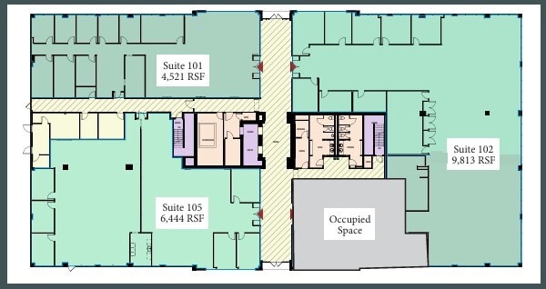 4390 Belle Oaks Dr, North Charleston, SC à louer Plan d’étage- Image 1 de 1