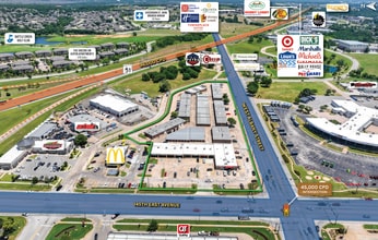 2405-2437 N Aspen Ave, Broken Arrow, OK - Aérien  Vue de la carte - Image1