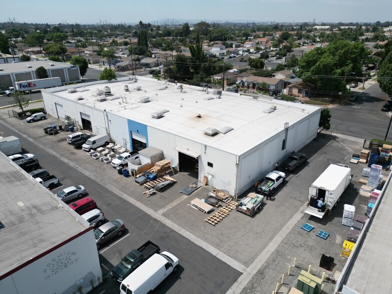 16100-16122 Orange Ave, Paramount, CA for lease - Aerial - Image 3 of 5