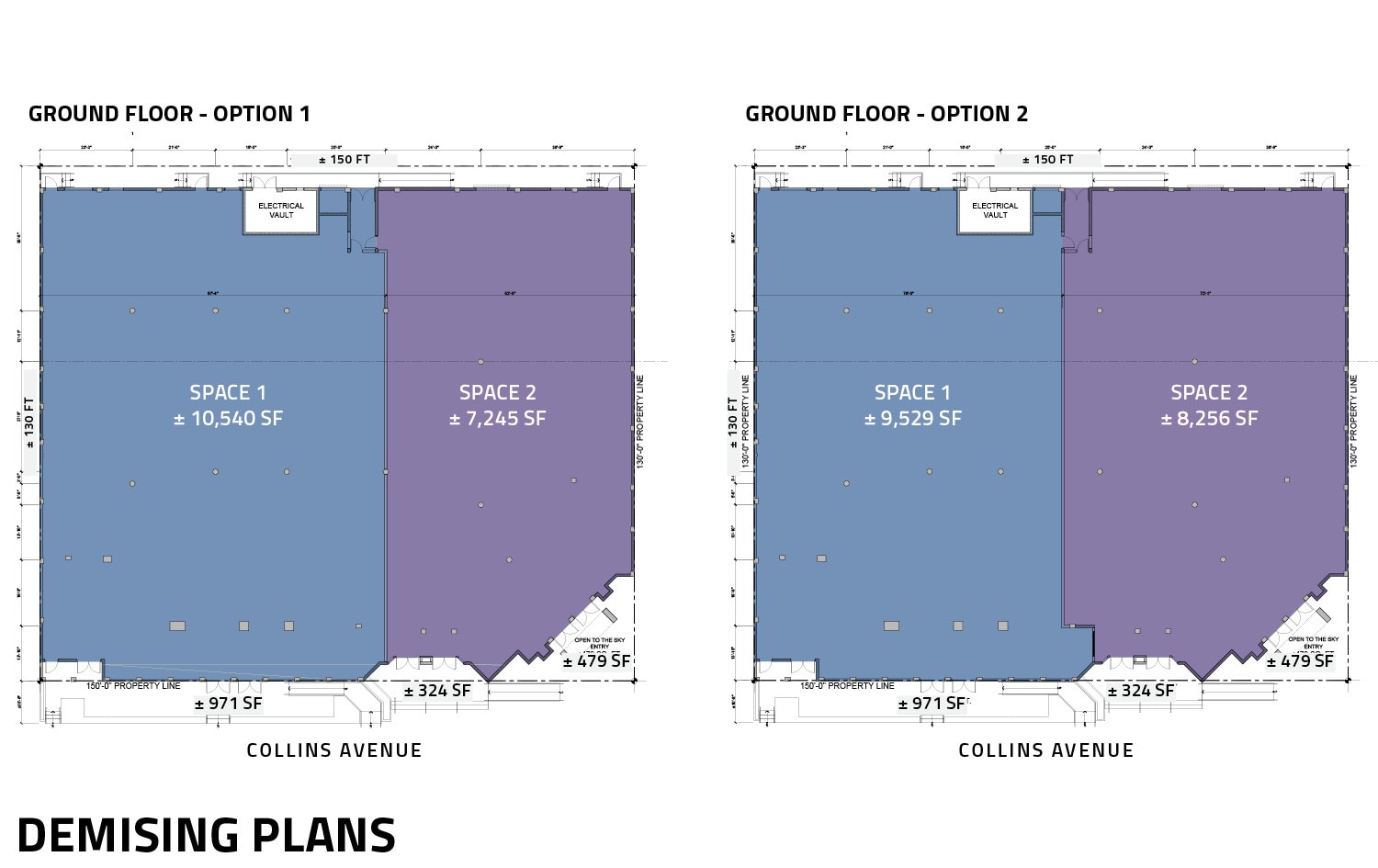 124-136 Collins Ave, Miami Beach, FL for lease Site Plan- Image 1 of 2