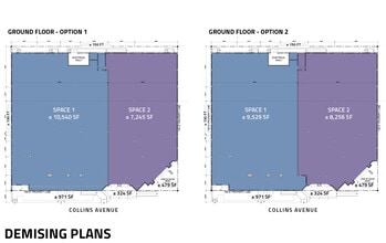 124-136 Collins Ave, Miami Beach, FL for lease Site Plan- Image 1 of 2