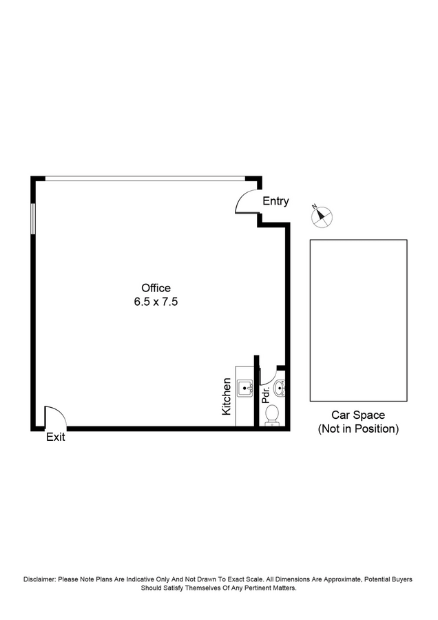 87 Gladstone St, SOUTH MELBOURNE, VIC 3205 - Unité G02 - - Plan d’étage - Image 1 of 5