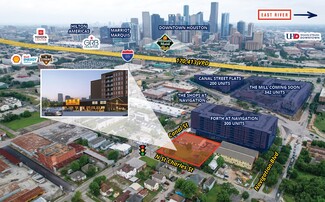 Plus de détails pour 2411 Canal St, Houston, TX - Vente au détail à louer