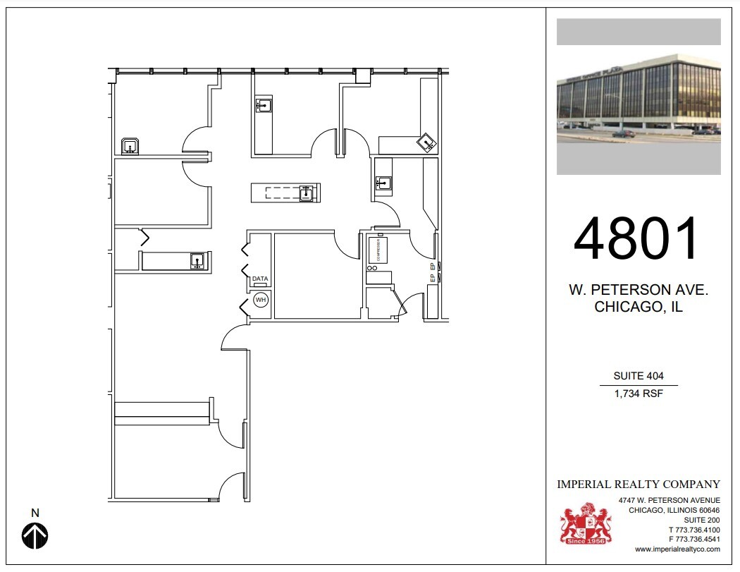 4801 W Peterson Ave, Chicago, IL à louer Plan d  tage- Image 1 de 10