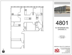 4801 W Peterson Ave, Chicago, IL à louer Plan d  tage- Image 1 de 10