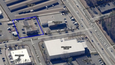 6715-6719 Janway Rd, Richmond, VA - AERIAL  map view