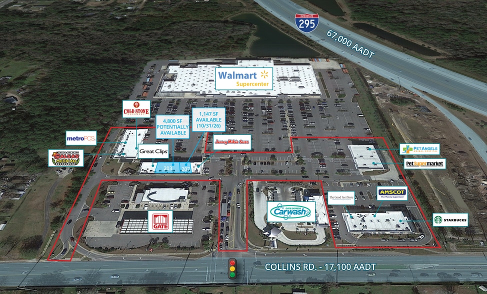 7025-7099 Collins Rd, Jacksonville, FL for lease - Building Photo - Image 2 of 8