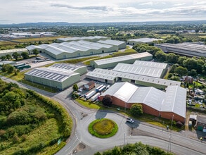 Wrexham Industrial Estate, Wrexham, CLW - Aerial  map view