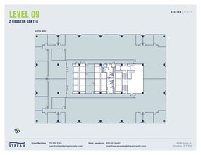 909 Fannin St, Houston, TX for lease Floor Plan- Image 1 of 1