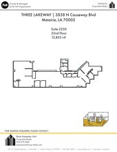 3900 N Causeway Blvd, Metairie, LA for lease Site Plan- Image 1 of 1