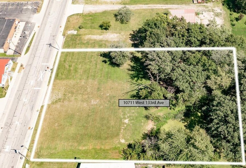 10711 W 133rd Ave, Cedar Lake, IN for sale - Aerial - Image 2 of 3