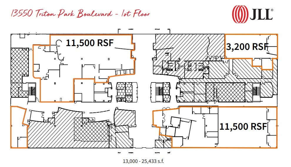 13550 Triton Park Blvd, Louisville, KY for lease Floor Plan- Image 1 of 1