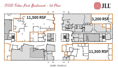 13550 Triton Park Blvd, Louisville, KY for lease Floor Plan- Image 1 of 1