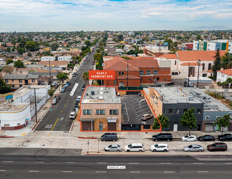 8625-8629 S Vermont Ave, Los Angeles, CA à vendre - Photo du bâtiment - Image 2 de 20