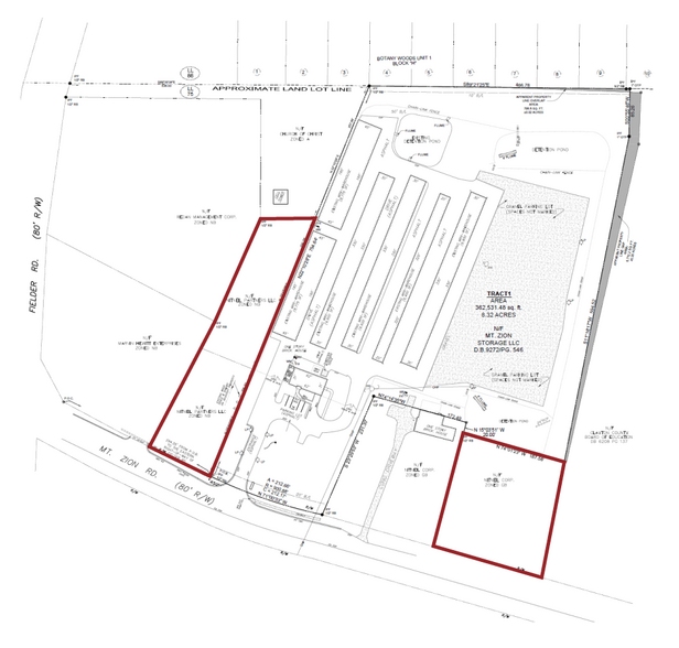 2846 Mt. Zion Rd, Jonesboro, GA for sale - Plat Map - Image 2 of 4