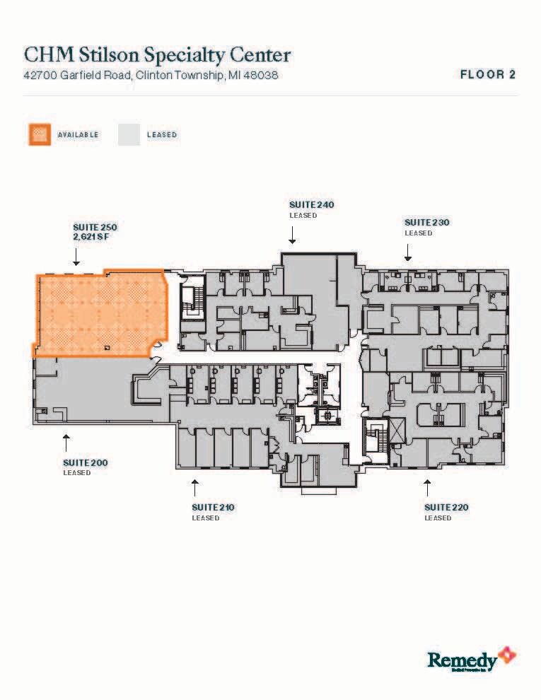 42700 Garfield Rd, Clinton Township, MI for lease Floor Plan- Image 1 of 1
