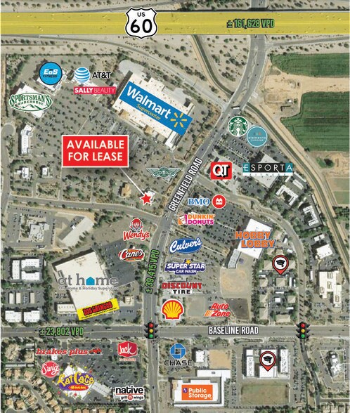 N Greenfield Rd, Mesa, AZ à louer - Photo du bâtiment - Image 1 de 15
