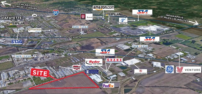 More details for 3601 Veterans Memorial Pky S, Lafayette, IN - Land for Sale