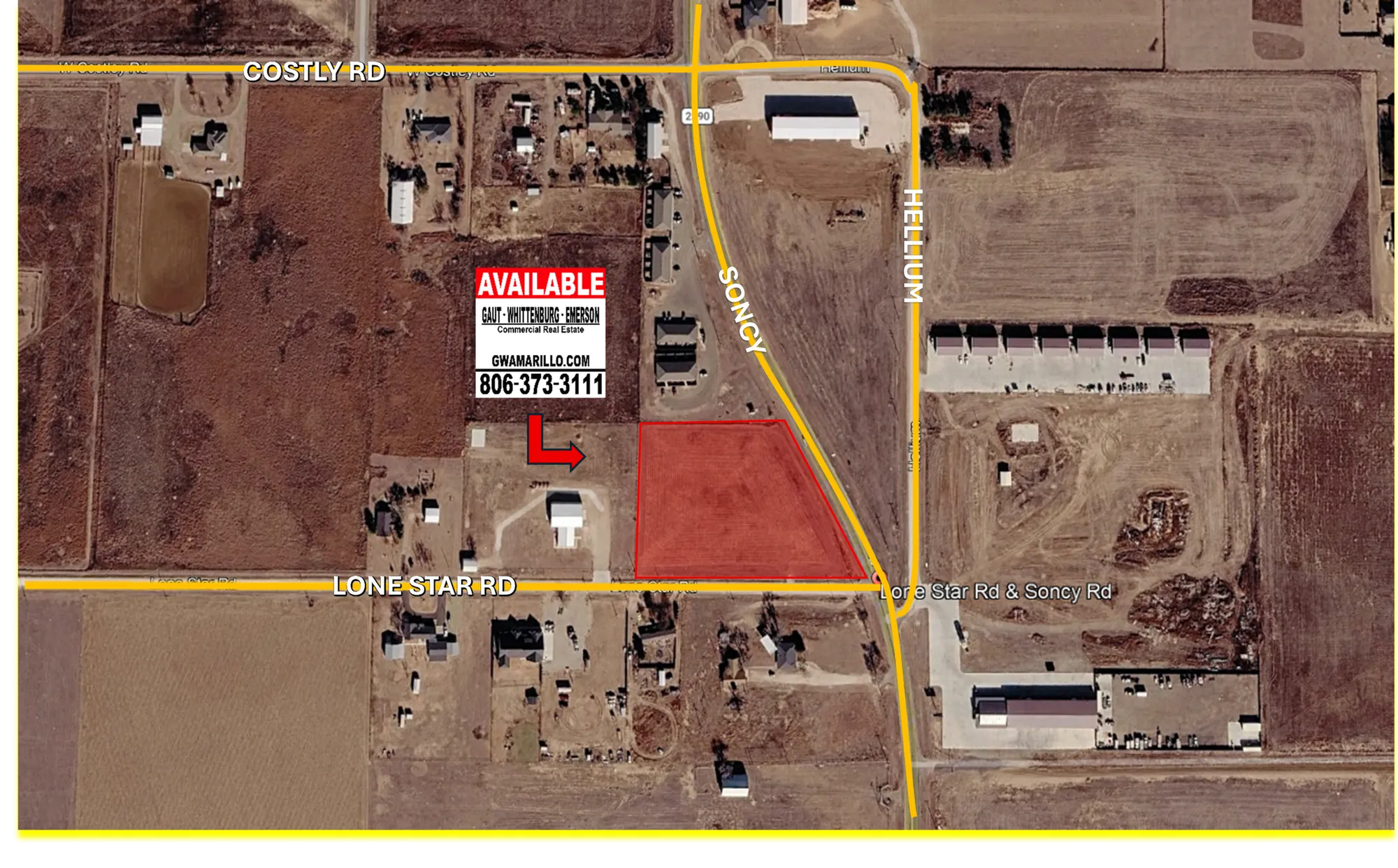 NWC Soncy & Lone Star, Amarillo, TX for sale Primary Photo- Image 1 of 2