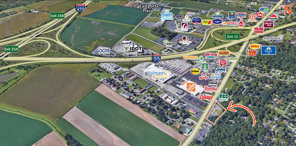 204-206 N Bluff Rd, Collinsville, IL for sale - Building Photo - Image 2 of 4