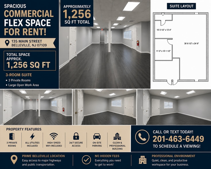 135 Main St, Belleville, NJ for lease - Interior Photo - Image 3 of 6