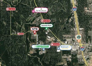 2219 Sawdust Rd, The Woodlands, TX - Aérien  Vue de la carte