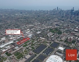 1800 W Lake St, Chicago, IL - Aérien Vue de la carte - Image1