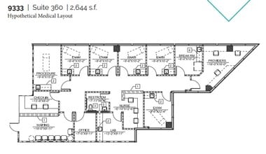 9333 Genesee Ave, San Diego, CA for lease Floor Plan- Image 1 of 1