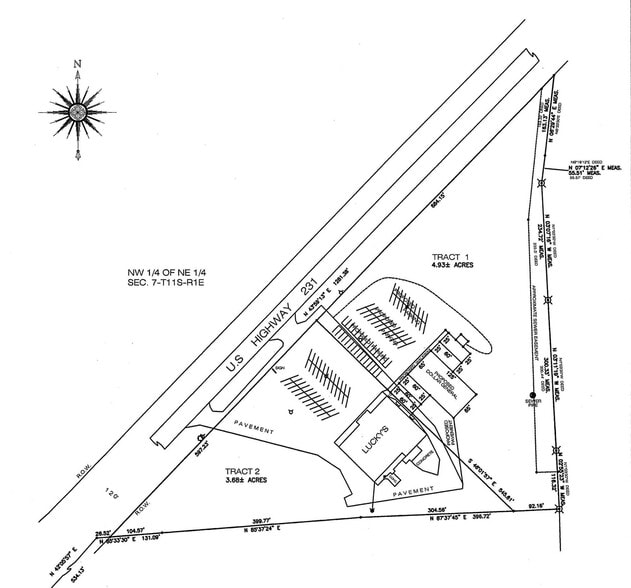 70680 Main St, Blountsville, AL à vendre - Plan cadastral - Image 2 de 2