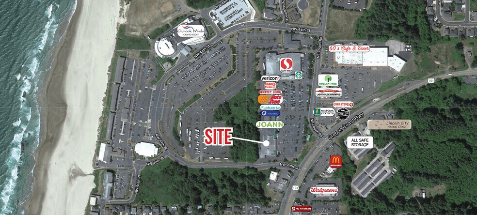 4041-4101 NW Logan Rd, Lincoln City, OR for lease - Building Photo - Image 2 of 2