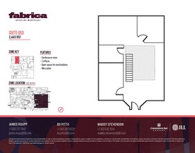 3001 Brighton Blvd, Denver, CO à louer Plan d’étage- Image 2 de 2