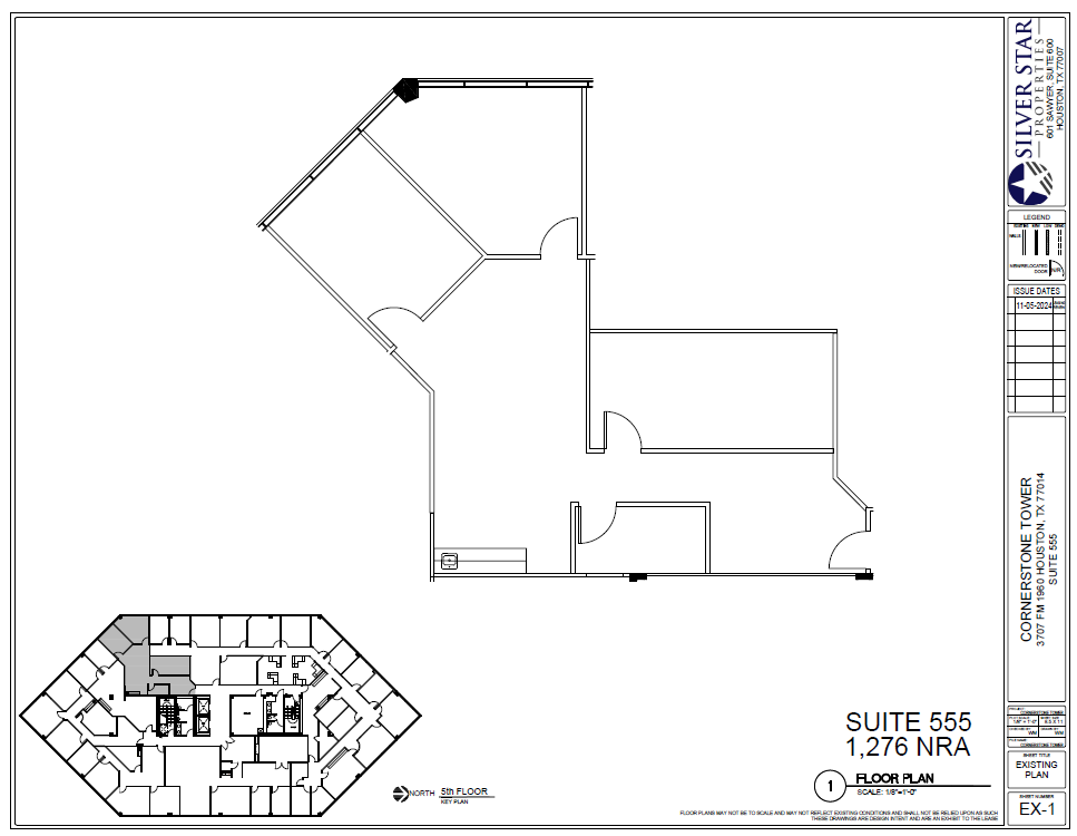 3707 FM 1960 W, Houston, TX à louer Plan d’étage- Image 1 de 1