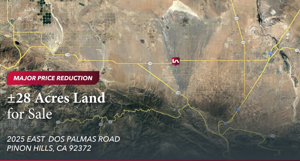 Dos Palmas Rd, Pinon Hills, CA à vendre Photo du bâtiment- Image 1 de 3