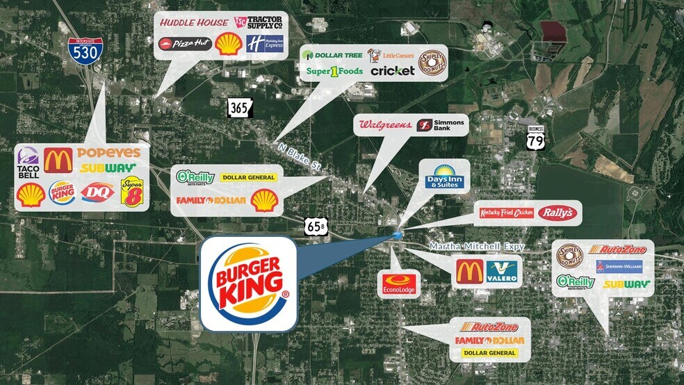 400 N Blake St, Pine Bluff, AR à vendre - Photo du bâtiment - Image 2 de 8