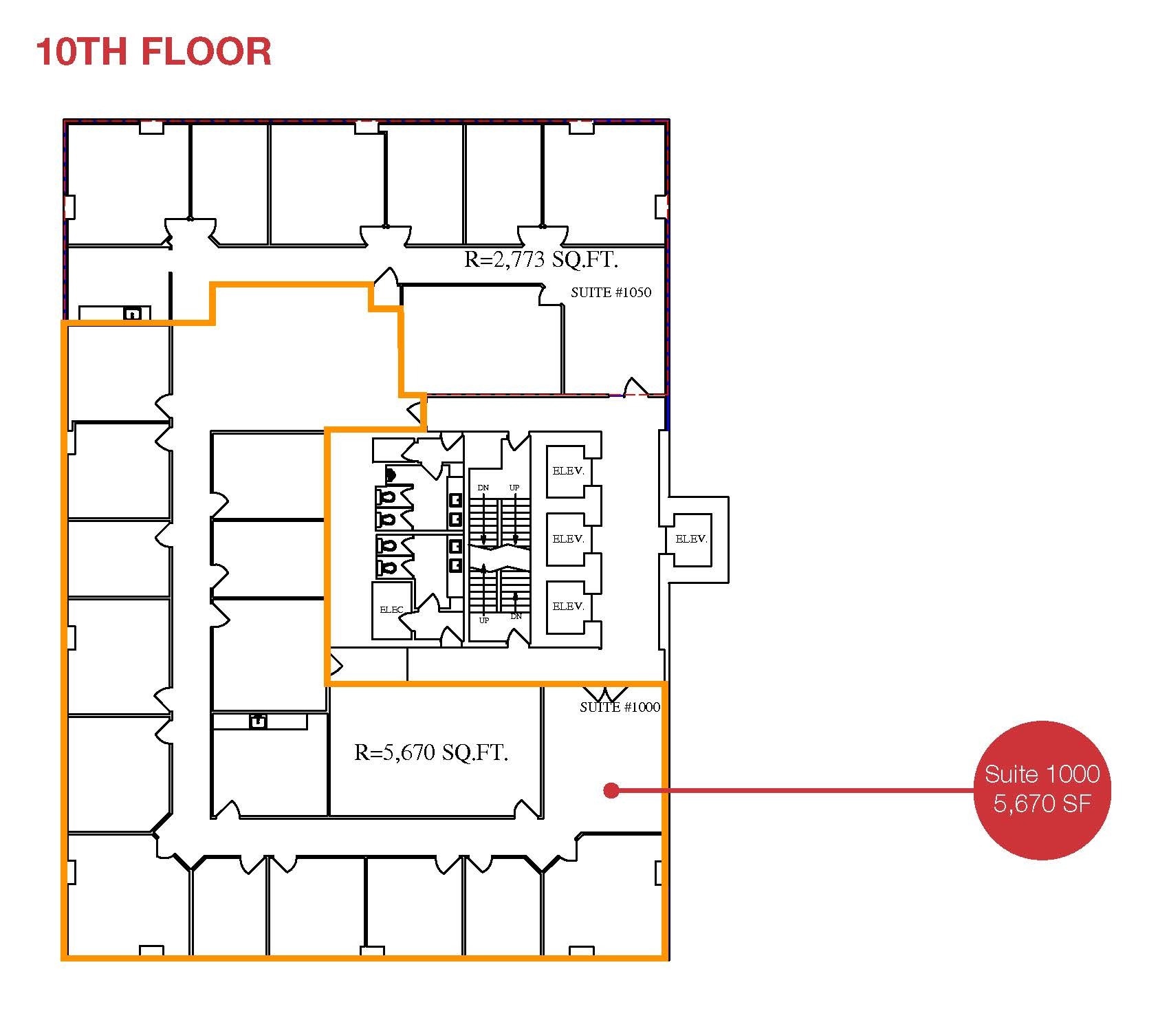 633 6th Ave SW, Calgary, AB for lease Floor Plan- Image 1 of 1