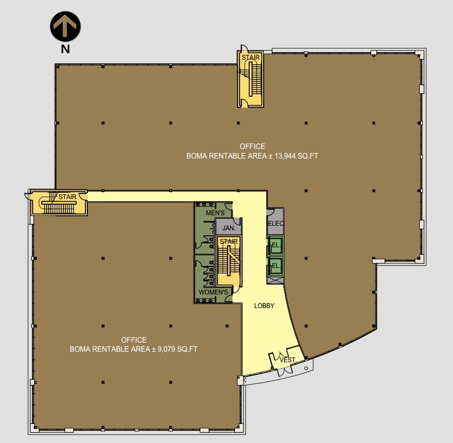 3687 63rd Ave NE, Calgary, AB for lease Floor Plan- Image 1 of 1