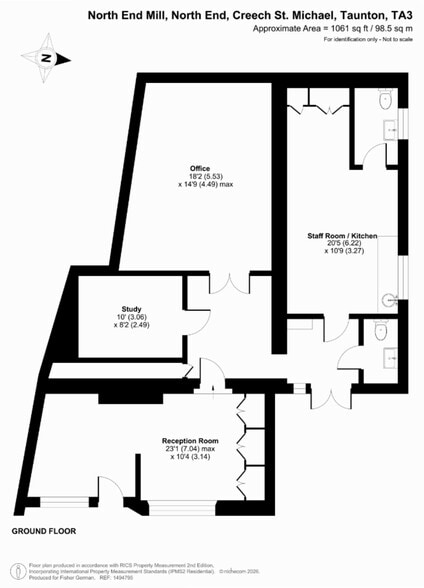 North End, Taunton à vendre - Plan d’étage - Image 2 de 6