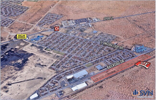 Plus de détails pour 10516 Railroad Dr, El Paso, TX - Terrain à vendre
