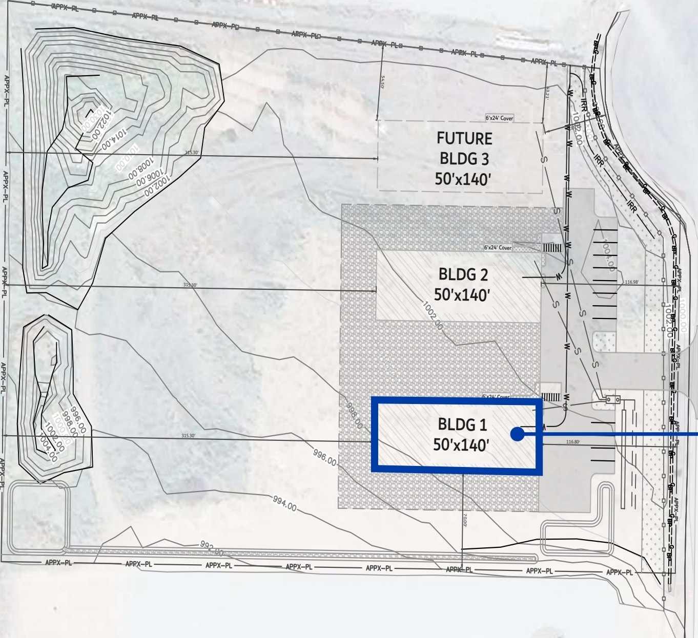 16978 W Tulip Ct, Post Falls, ID for lease Site Plan- Image 1 of 10