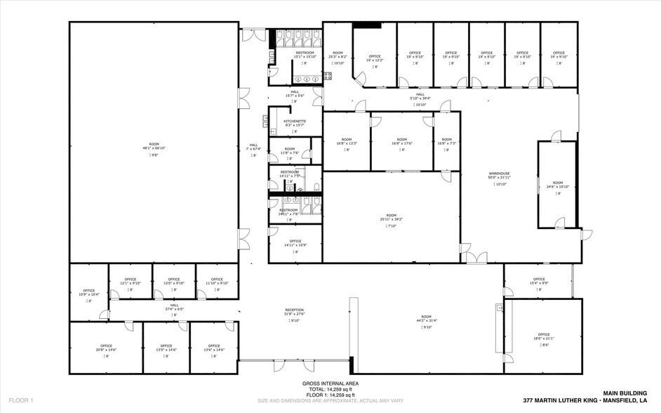 523 Oxford Rd, Mansfield, LA à vendre - Photo du bâtiment - Image 2 de 100