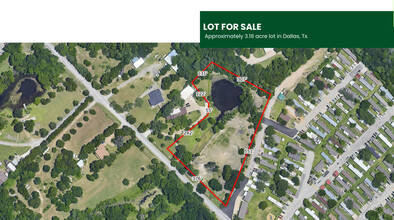 14647 Lasater Rd, Dallas, TX - Aérien Vue de la carte