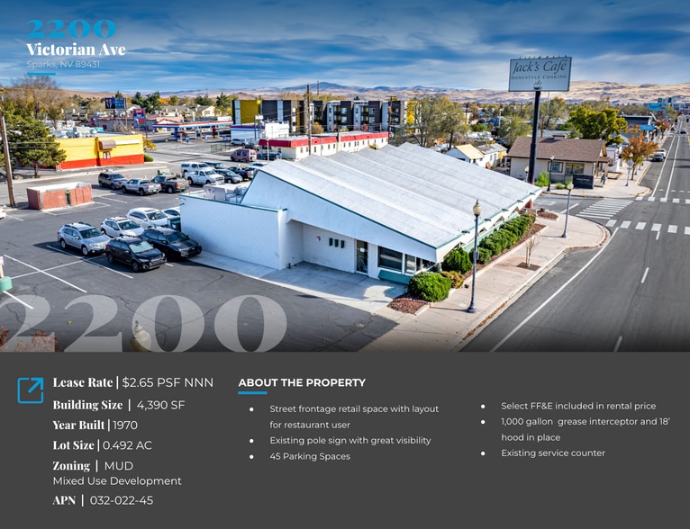 2200 Victorian Ave, Sparks, NV for lease - Building Photo - Image 2 of 6