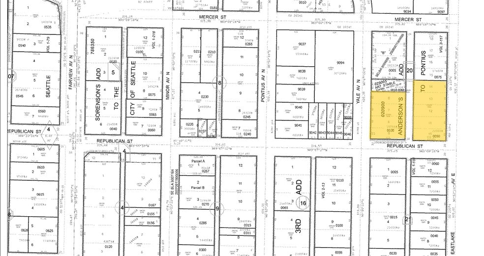 501 Eastlake Ave E, Seattle, WA à louer - Plan cadastral - Image 2 de 12