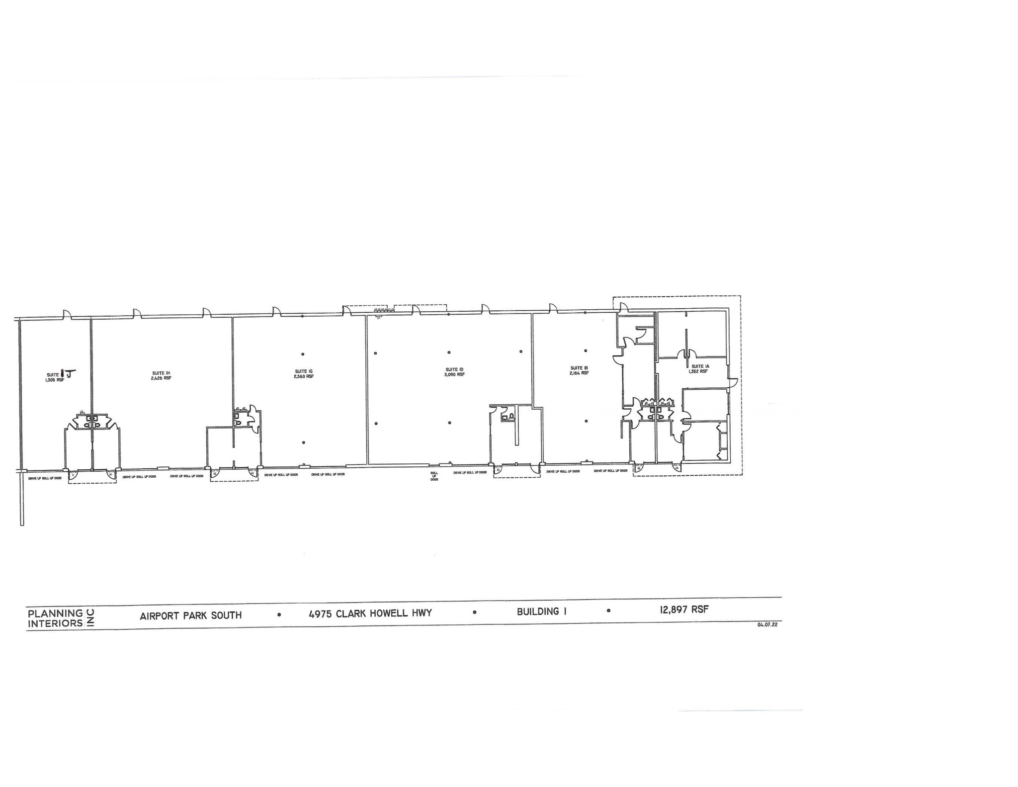 4975 Clark Howell Hwy, Atlanta, GA à louer Plan de site- Image 1 de 1