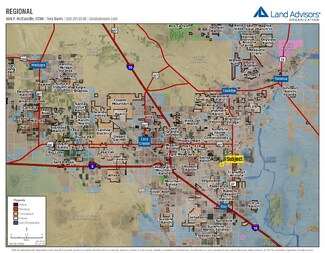 Plus de détails pour SEC Cornman Rd & Sunshine Blvd blvd, Eloy, AZ - Terrain à vendre