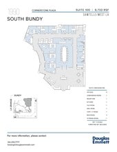 1990 S Bundy Dr, Los Angeles, CA à louer Plan d’étage- Image 1 de 1