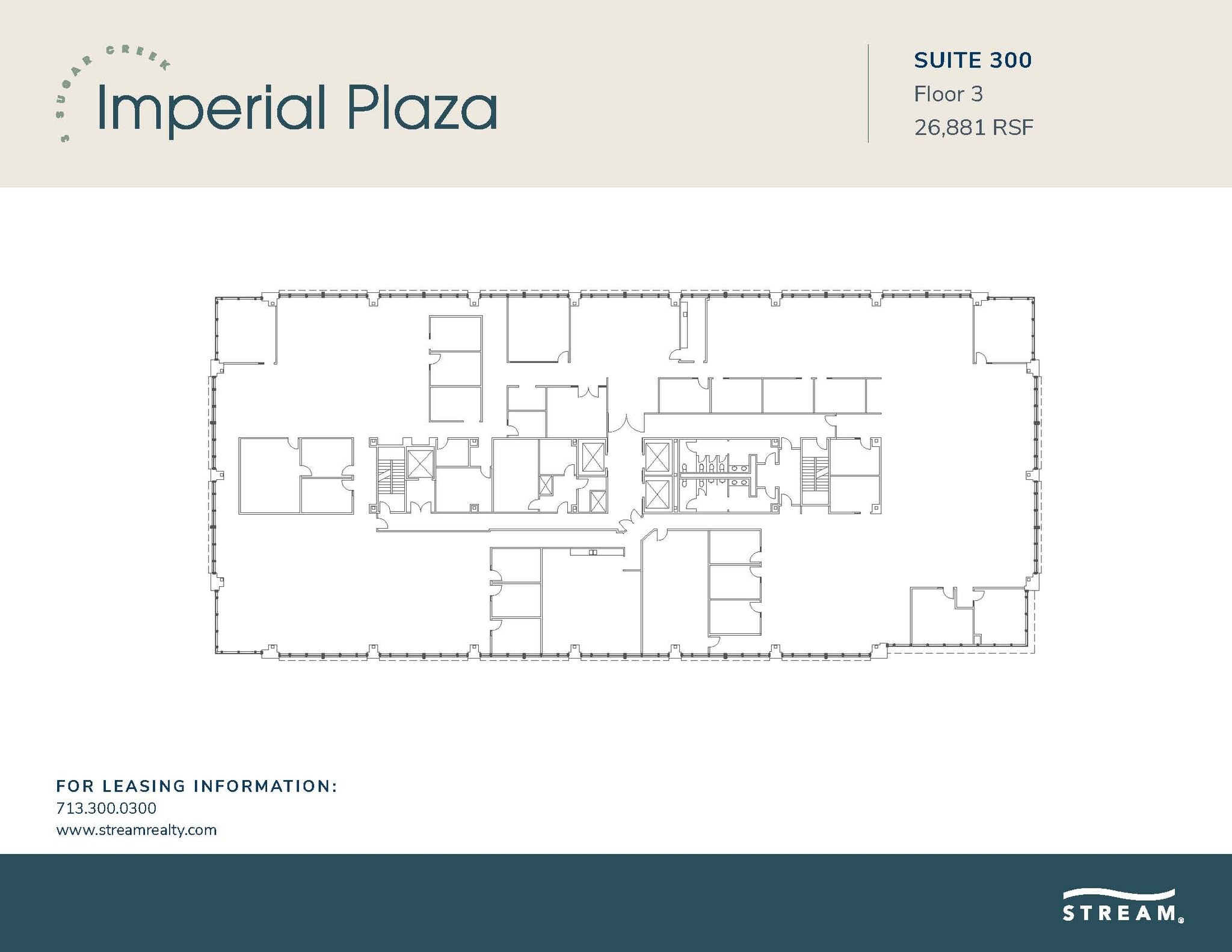 3 Sugar Creek Center Blvd, Sugar Land, TX à louer Plan d’étage- Image 1 de 1