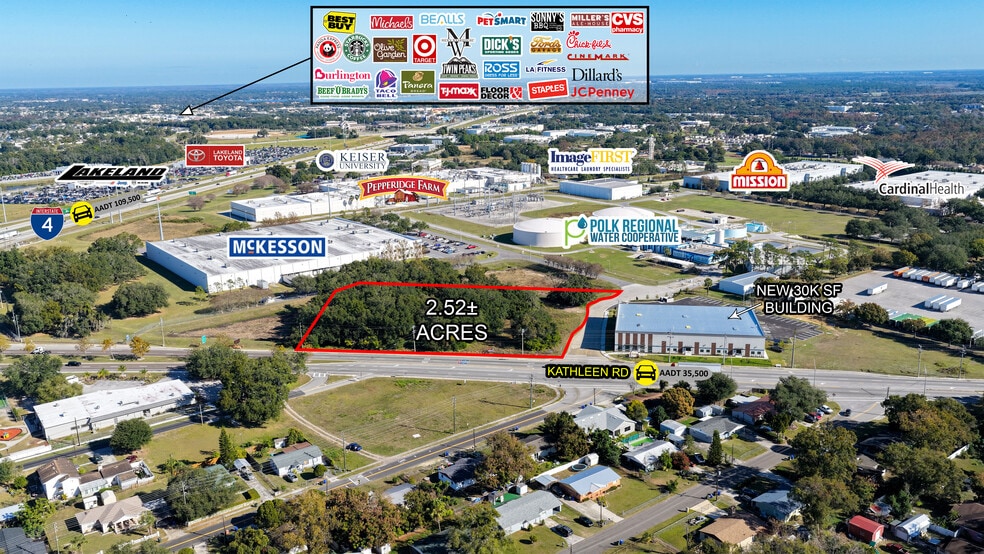 1530 Kendrick Lane, Lakeland, FL for sale - Aerial - Image 3 of 3